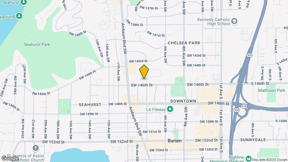14509 8th Ave SW, Unit 14509 Map and Location Details