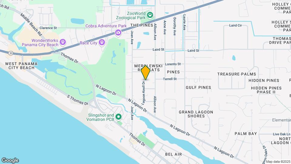 2625 Lagoon Knoll Dr Map and Location Details