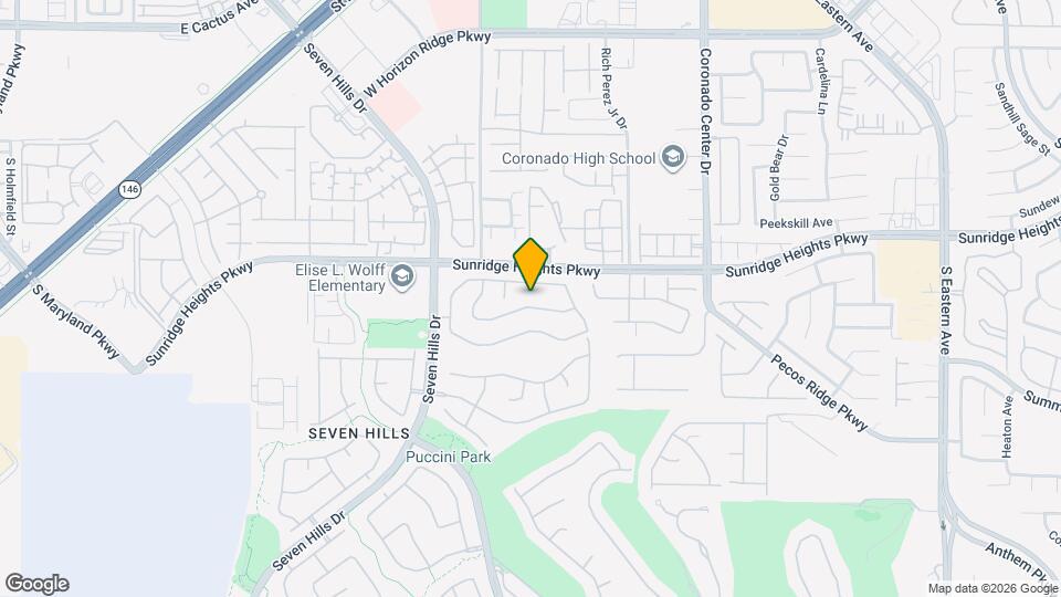 2992 Scenic Valley Way Map and Location Details