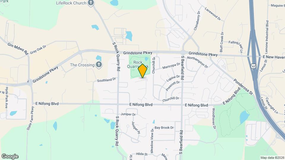 1923 Mirtle Grove Ct Map and Location Details