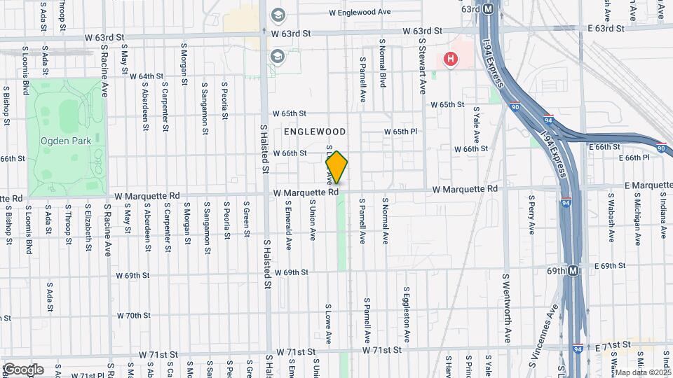 6657 S Lowe Ave Map and Location Details