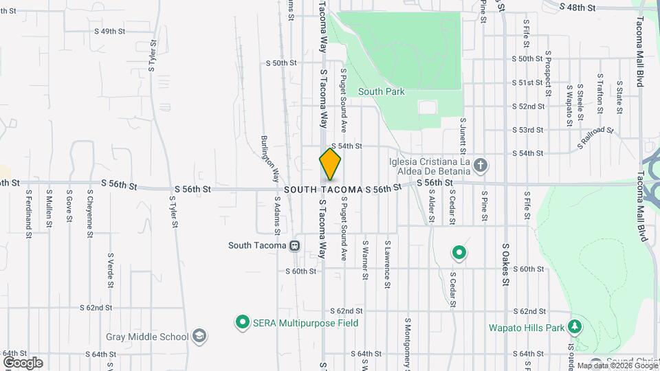 3519 S 56th St, Unit A Map and Location Details