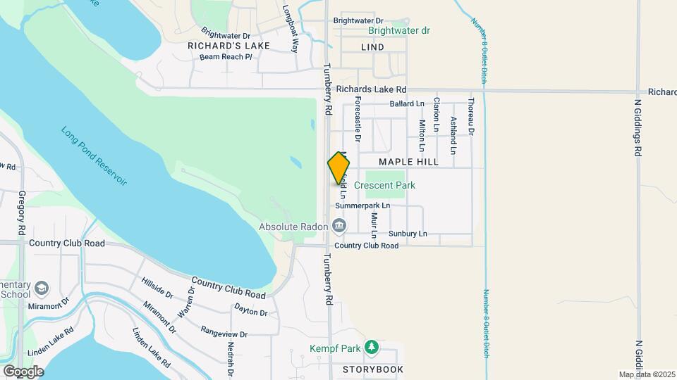 2333 Marshfield Ln Map and Location Details
