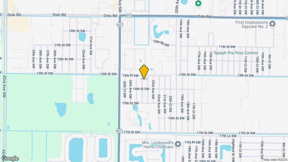 1336 25th Ave SW Map and Location Details