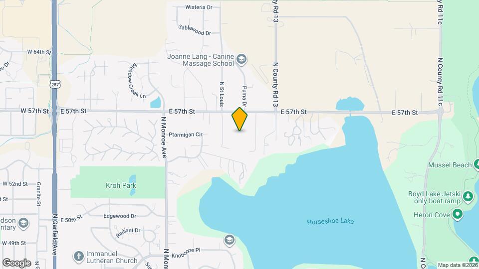 1118 E 57th St Map and Location Details