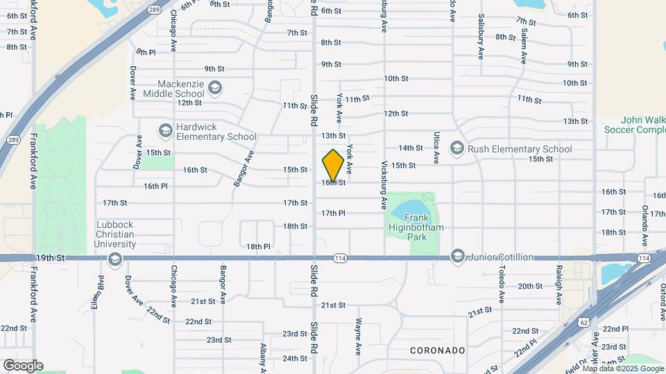 5009 16th St Map and Location Details