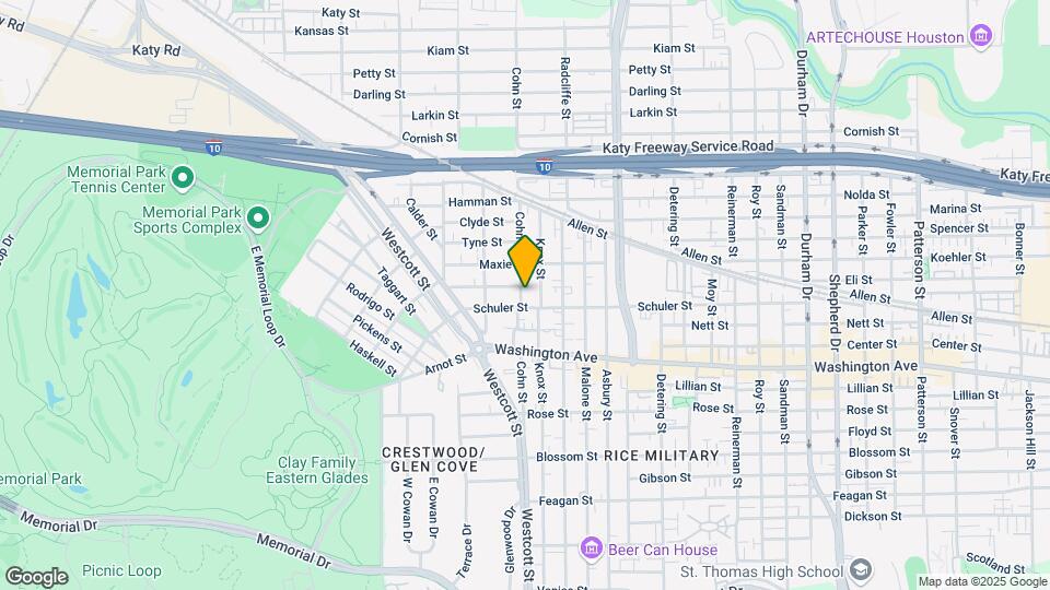 1312 Cohn St Map and Location Details