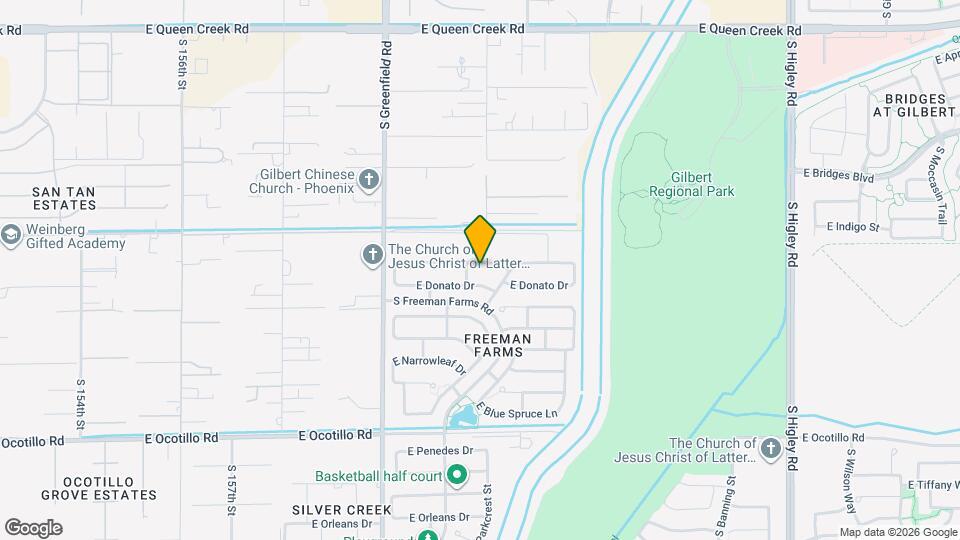 2585 E Carob Dr Map and Location Details