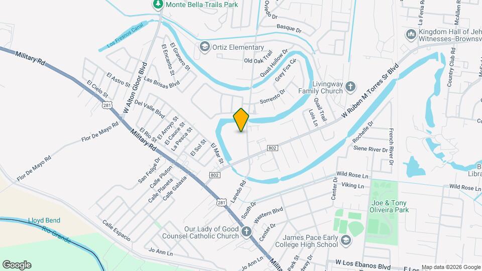 Legacy Del Sol Map and Location Details