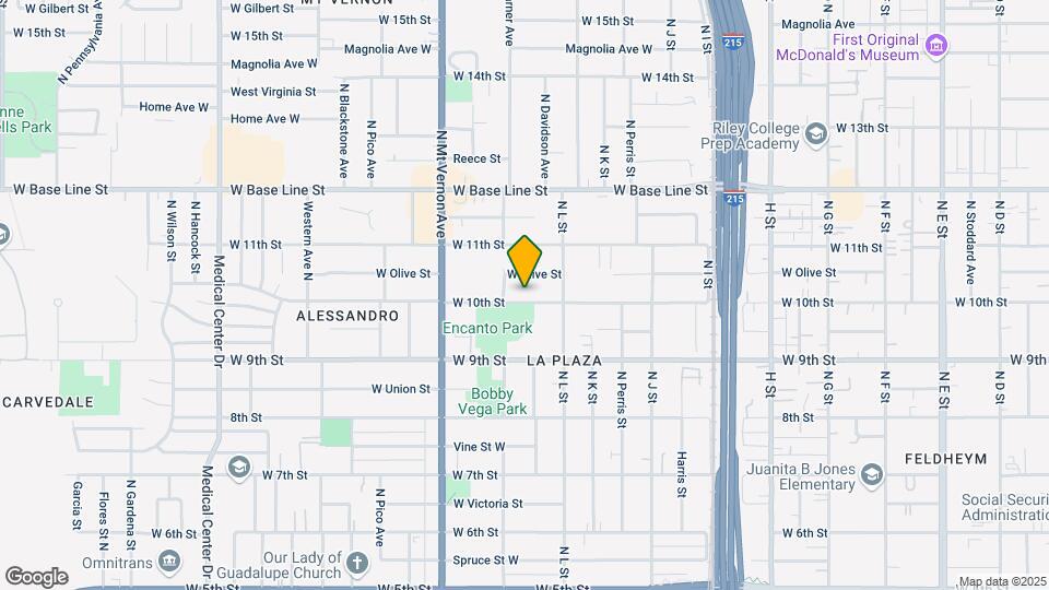 1164-1172 W 10th St Map and Location Details