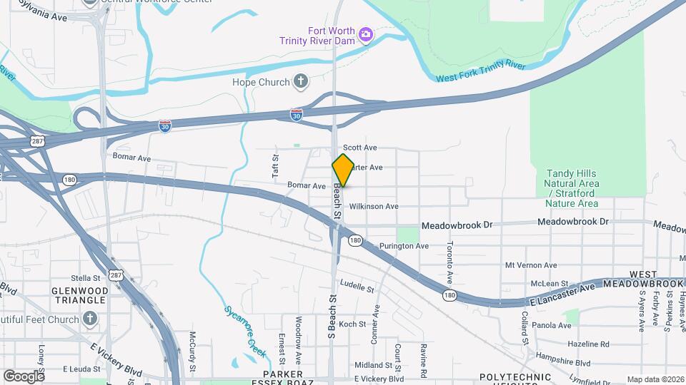 2604 Bomar Ave Map and Location Details