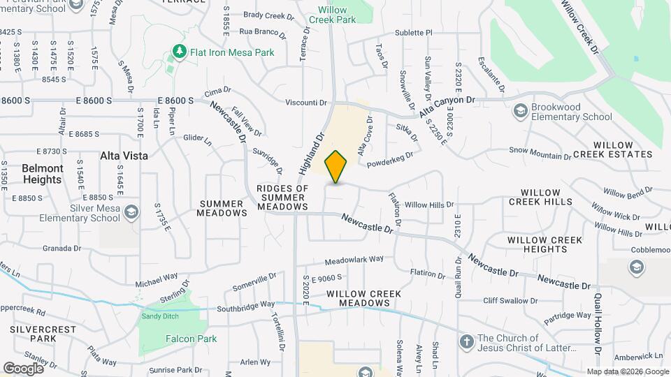 2080 Debeers Dr Mapa y Detalles de la Ubicación
