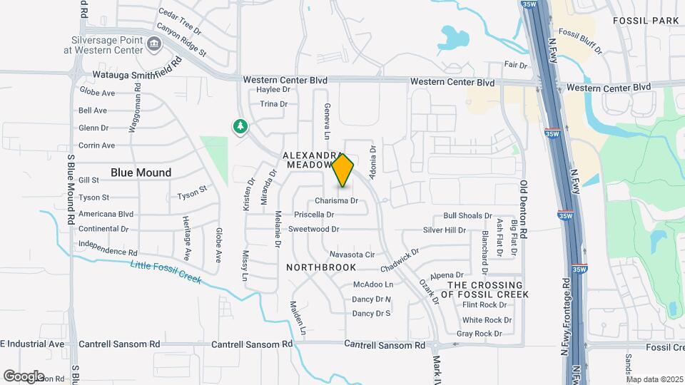 6208 Claire Dr Map and Location Details