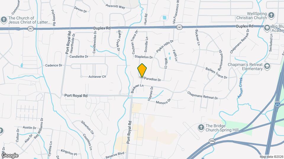 Walden Creek Apartments Map and Location Details