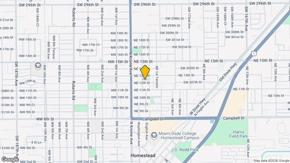 87 NE 12th St Map and Location Details