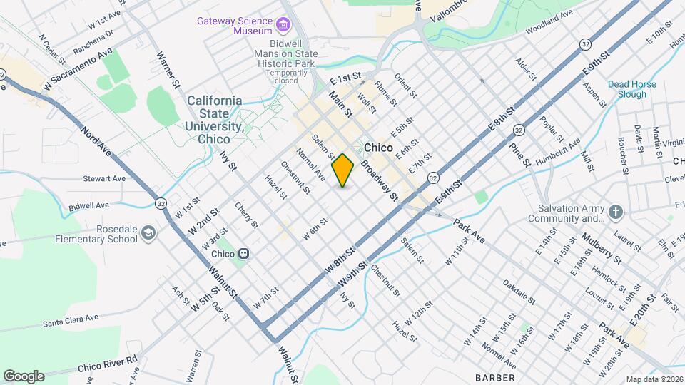 519 Normal Ave Map and Location Details