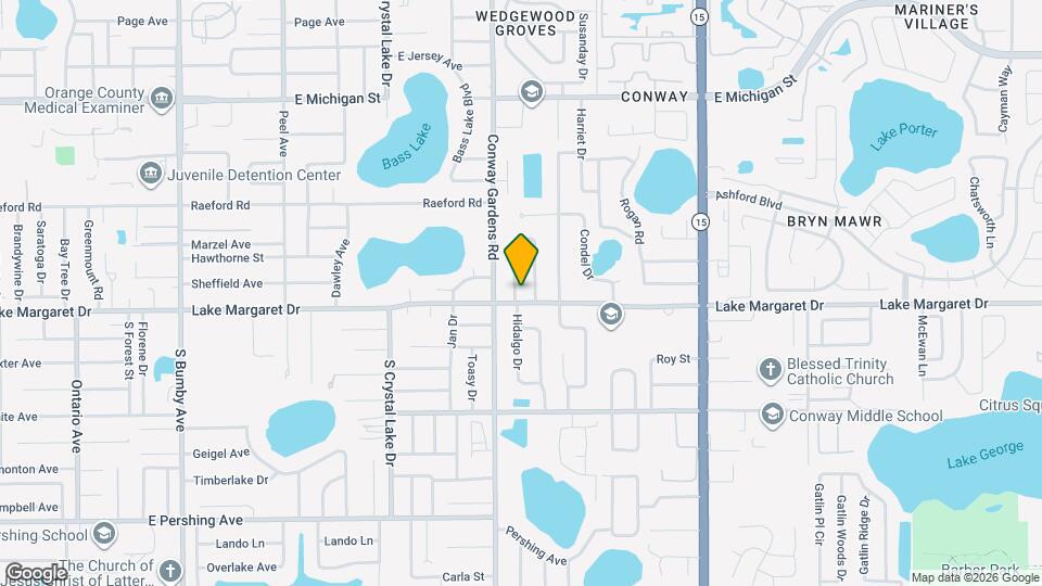 3019 Hidalgo Dr Map and Location Details