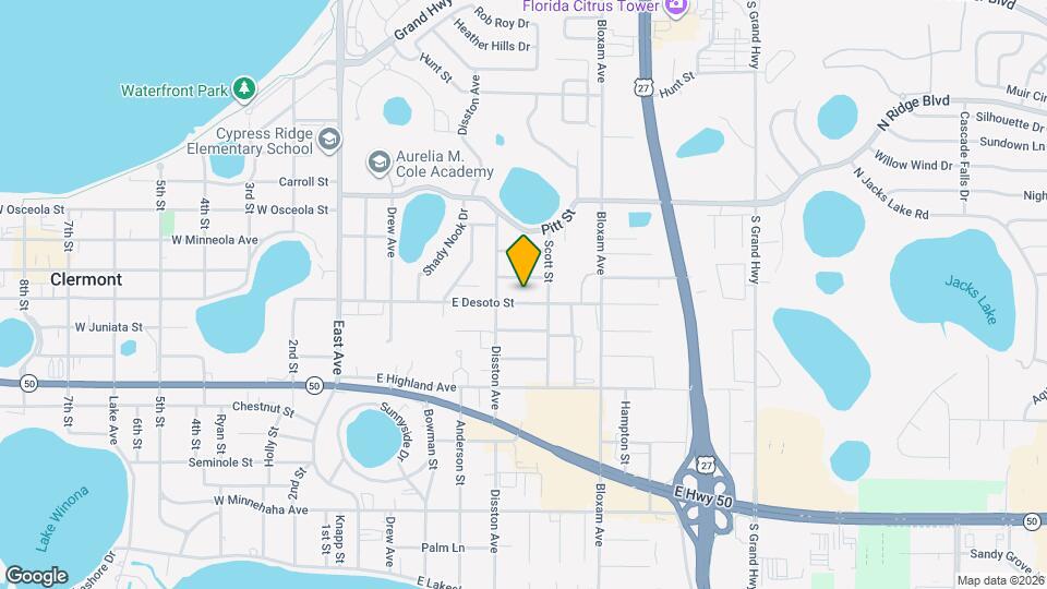 558 E Desoto St Map and Location Details