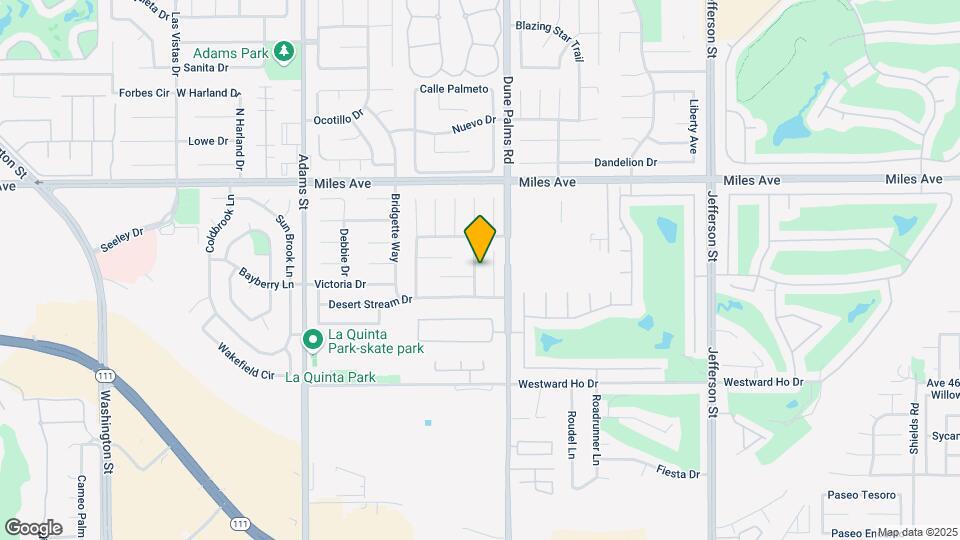 45420 Desert Fox Dr Map and Location Details