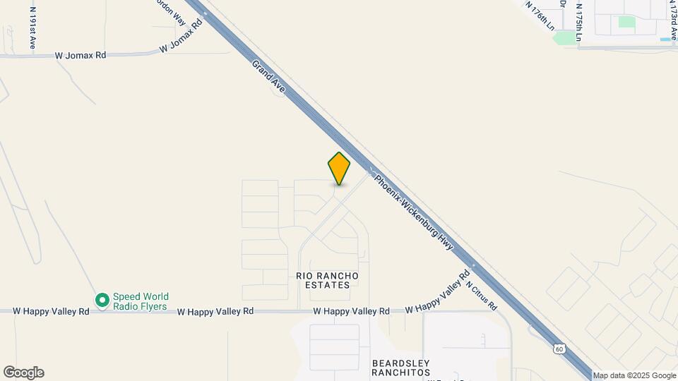 25747 N 184th Dr Map and Location Details