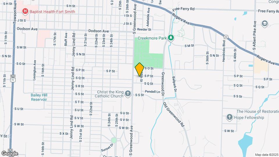 1714 S 28th St, Unit 1714 Map and Location Details