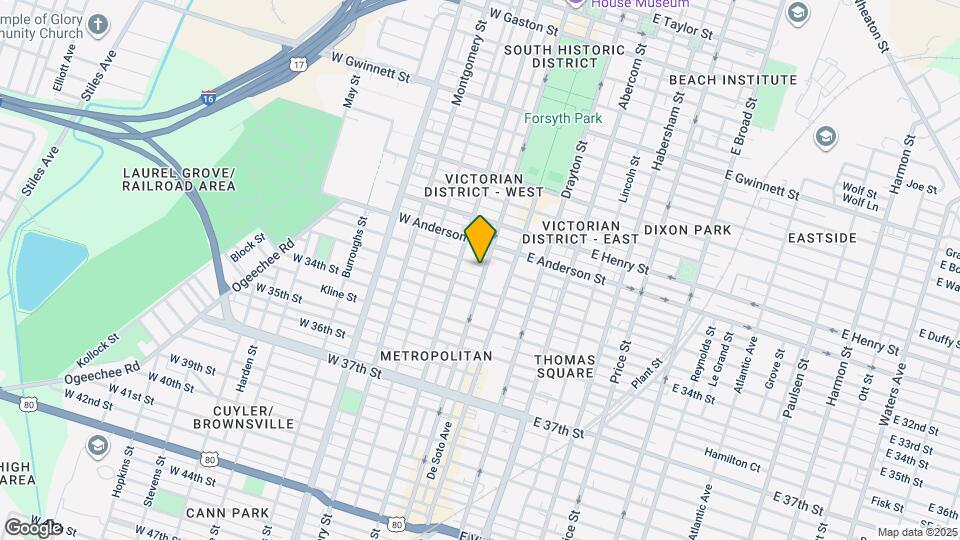 103 W 31st St Map and Location Details