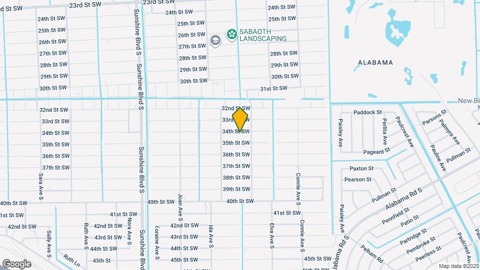 2807 34th St SW Map and Location Details