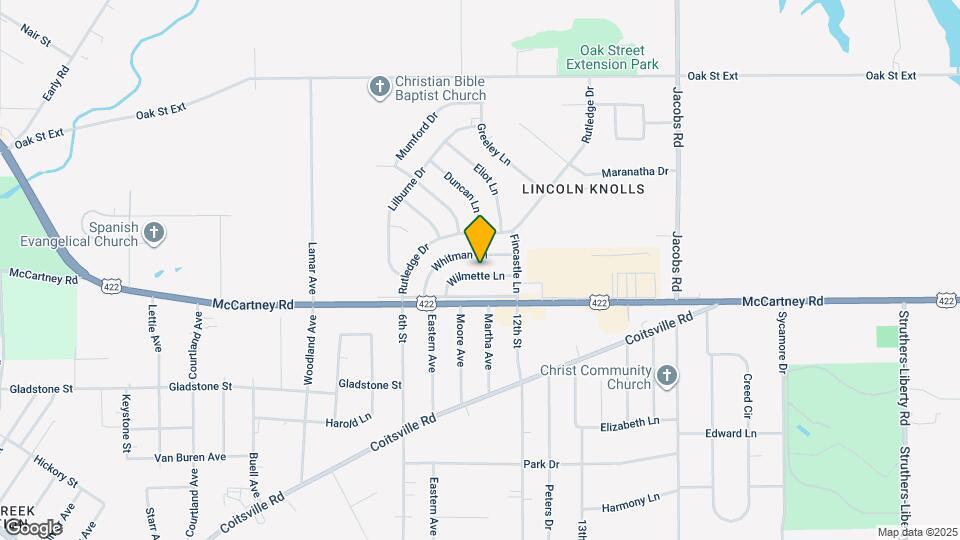 56 Wilmette Ln Map and Location Details