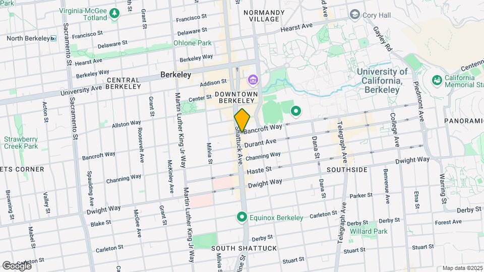 2319 Shattuck Ave. Mapa y Detalles de la Ubicación