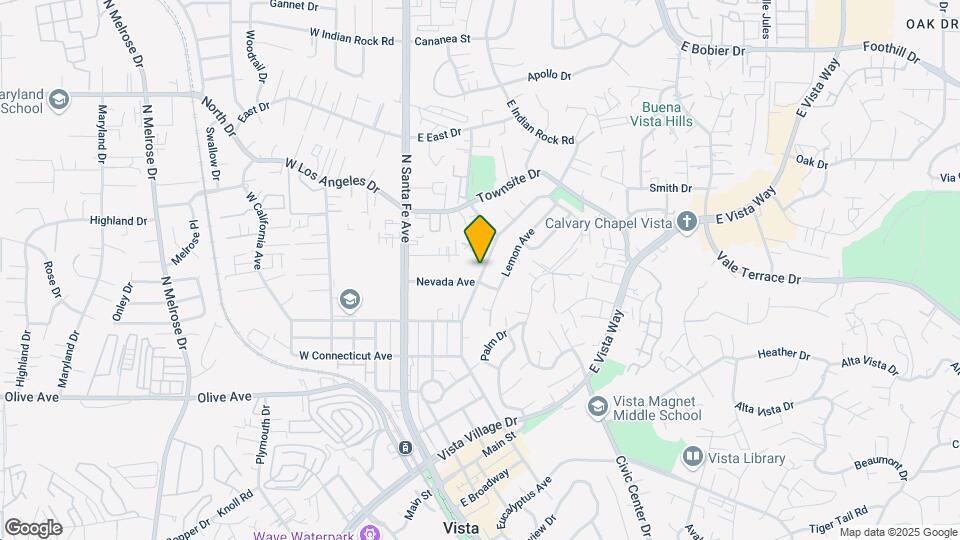 716-730 N Citrus Ave Mapa y Detalles de la Ubicación
