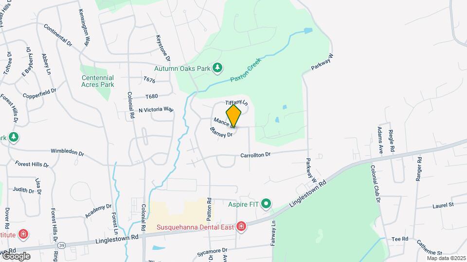 2527 Blarney Dr Mapa y Detalles de la Ubicación