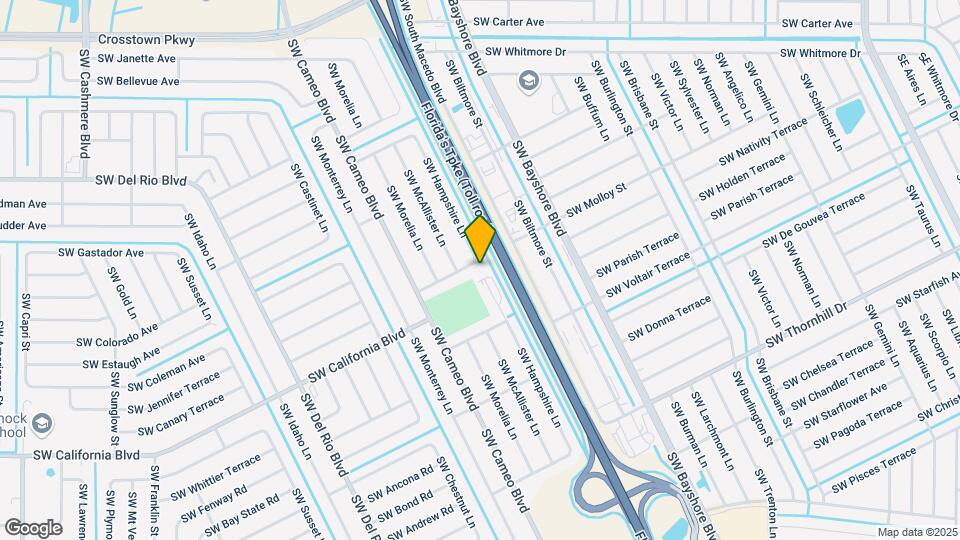 702 SW Amber Ter Map and Location Details