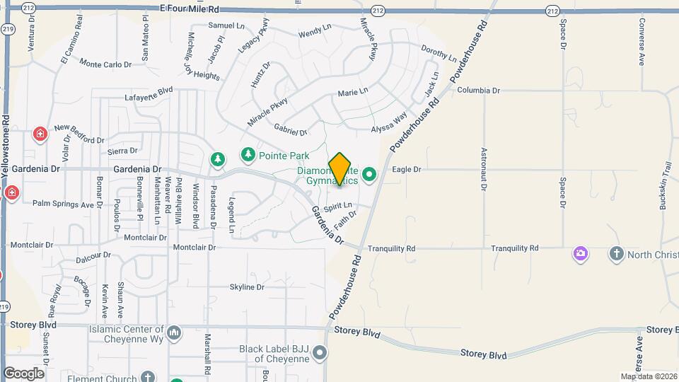 6726 Faith Dr Map and Location Details