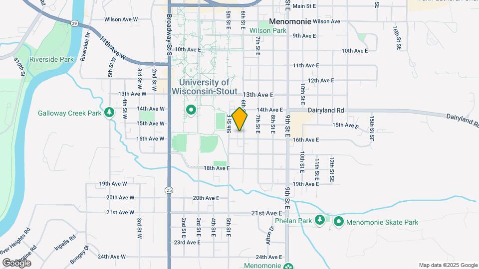 1521 6th St E Map and Location Details