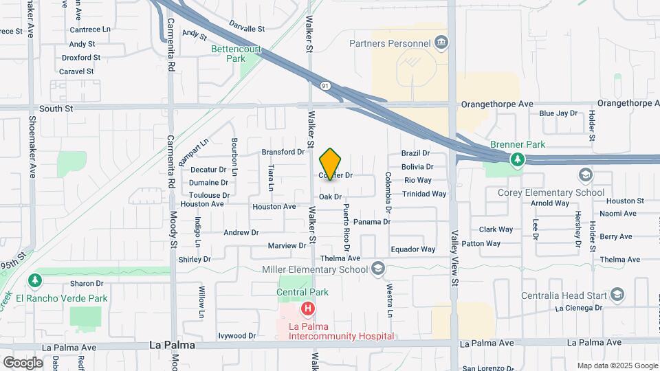 7431 Warren Cir Map and Location Details