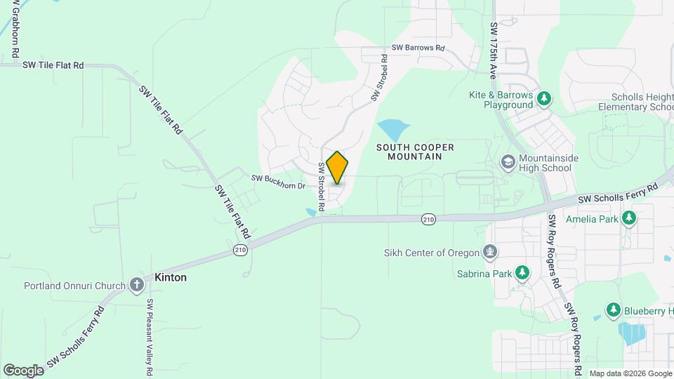 18406 SW Buckhorn Dr Mapa y Detalles de la Ubicación