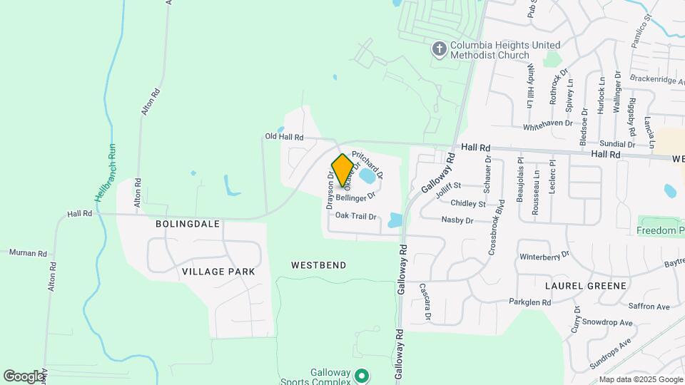 1021 Okatie Dr Map and Location Details