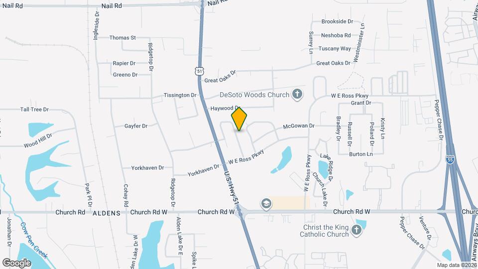 5370 Woodchase Dr Map and Location Details