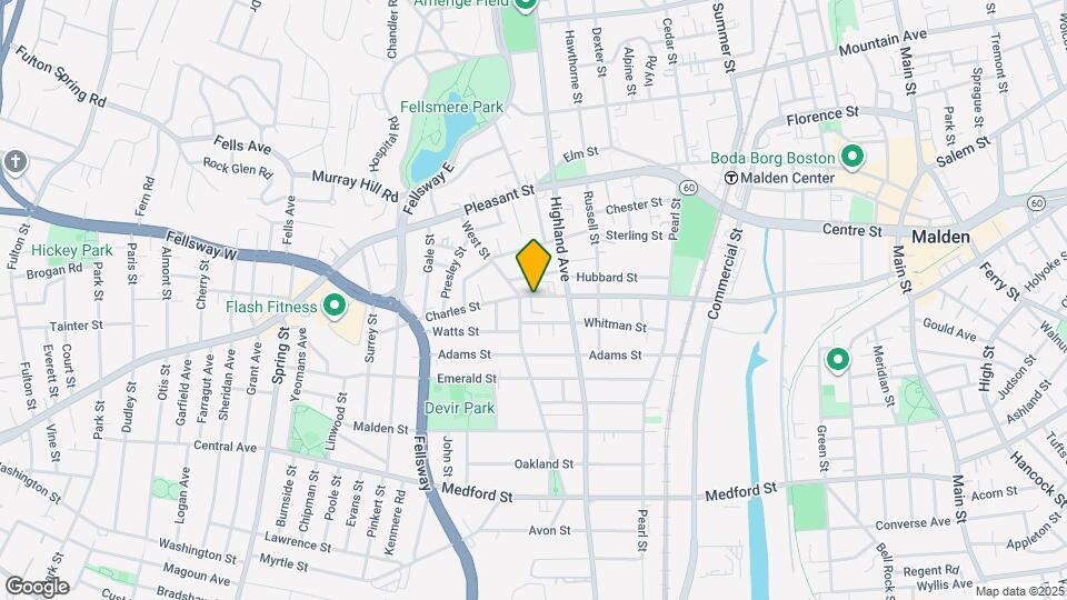 360 Charles St Mapa y Detalles de la Ubicación