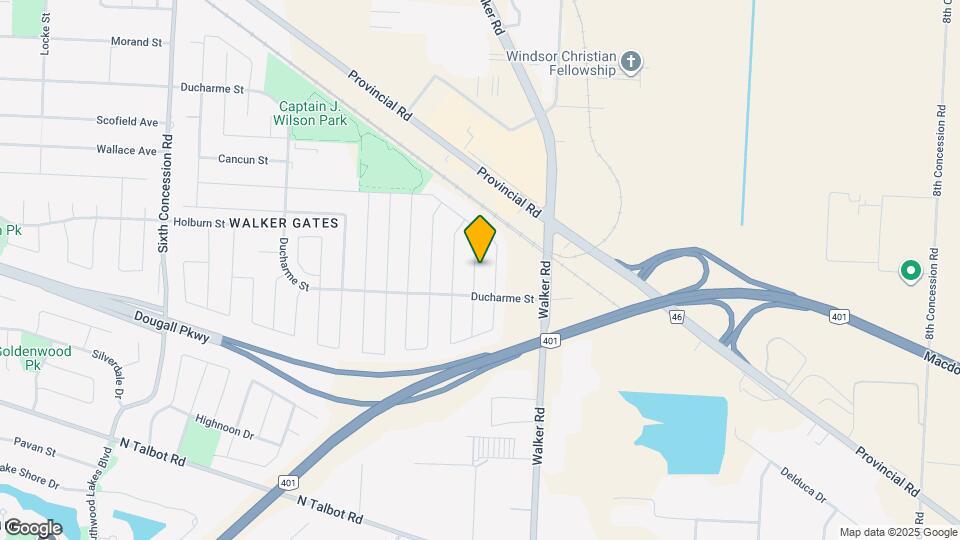 4662 Lavender Ave Map and Location Details