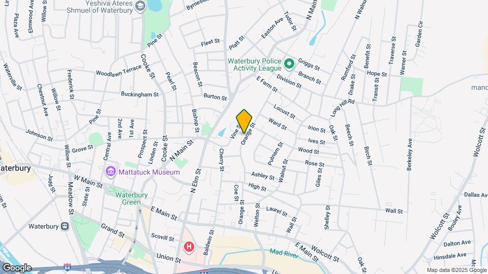 217 Orange St Mapa y Detalles de la Ubicación