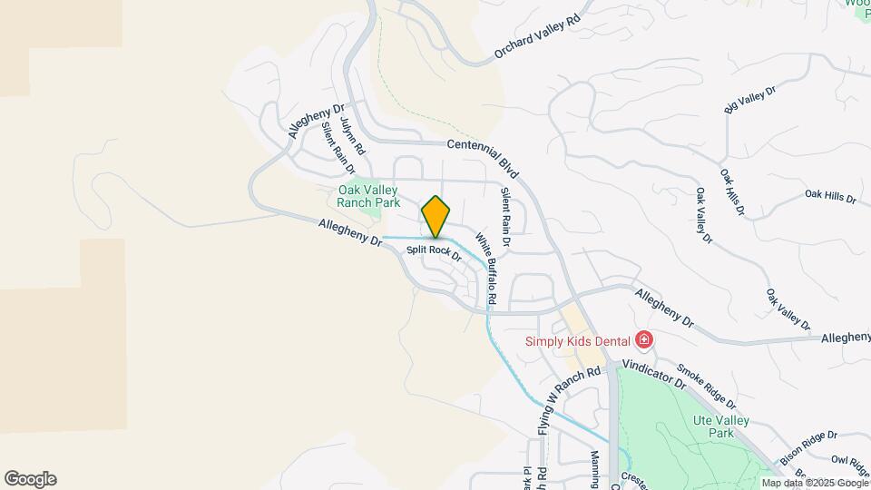 2355 Split Rock Dr Map and Location Details