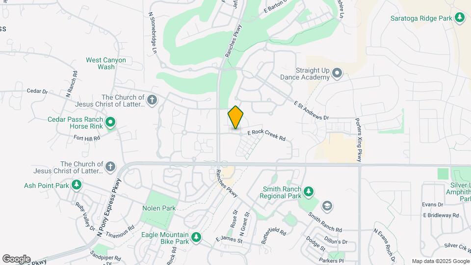 3585 Rock Creek Rd Map and Location Details