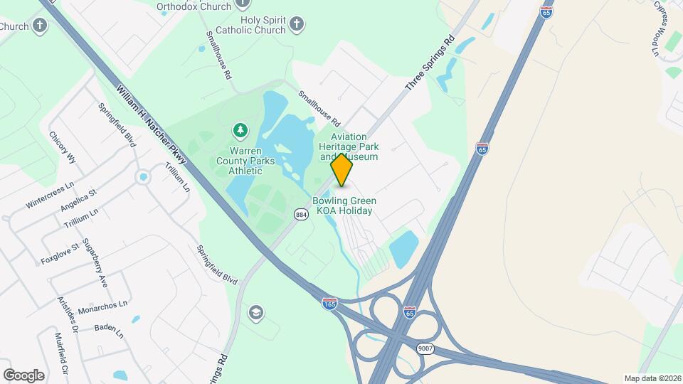 1900 Three Springs Rd Map and Location Details