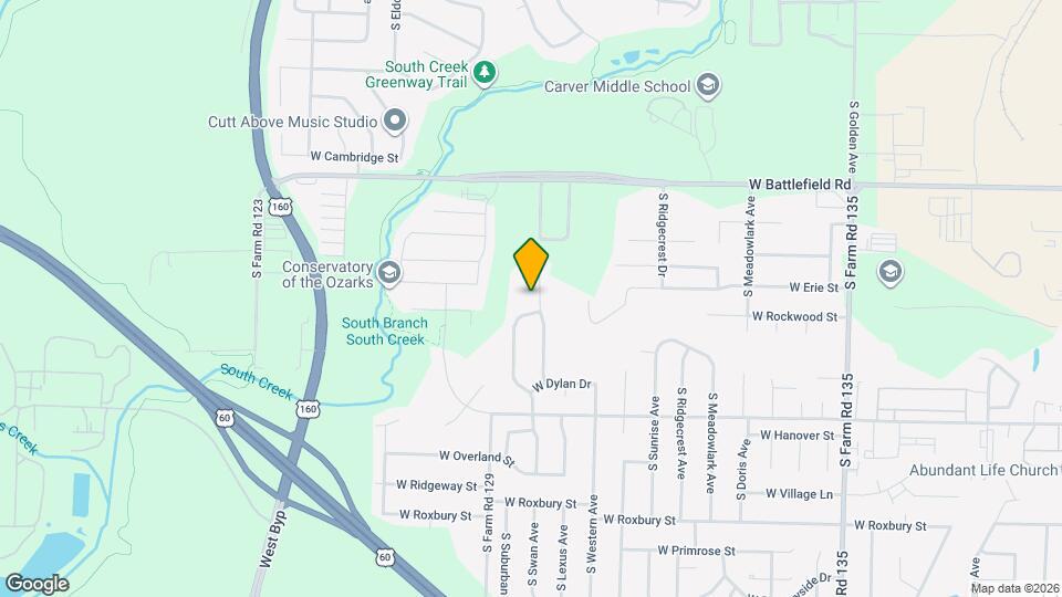 3253 S Palisades Dr Map and Location Details
