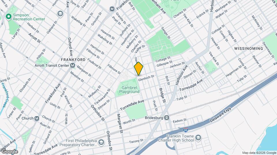 5005 Jackson St Map and Location Details