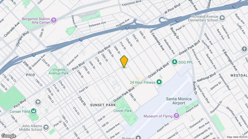 2447 29th St Map and Location Details