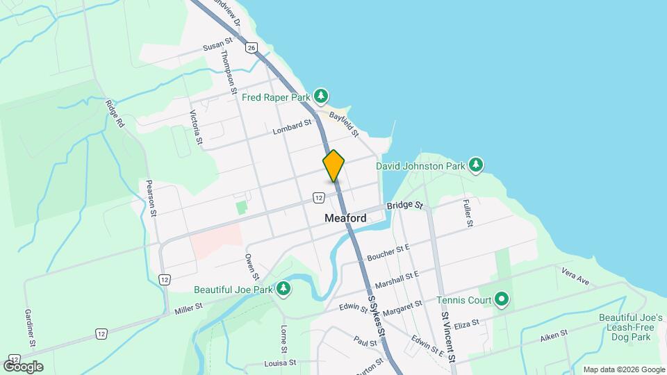 72 Sykes St N Map and Location Details