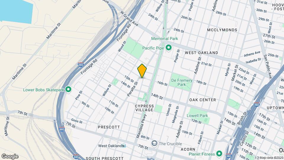 1451 16th St Map and Location Details