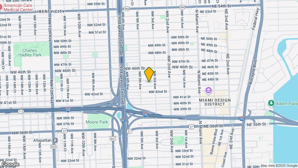 341 NW 43rd St Map and Location Details